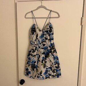 Alice + Olivia Tayla Lantern Mini Dress